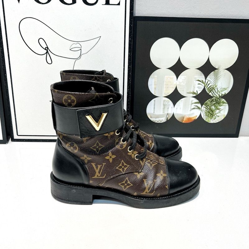 Louis Vuitton Louis Vuitton Brown Martin Ankle Boots 0079 Size US 8 / IT 38 - 6 Thumbnail