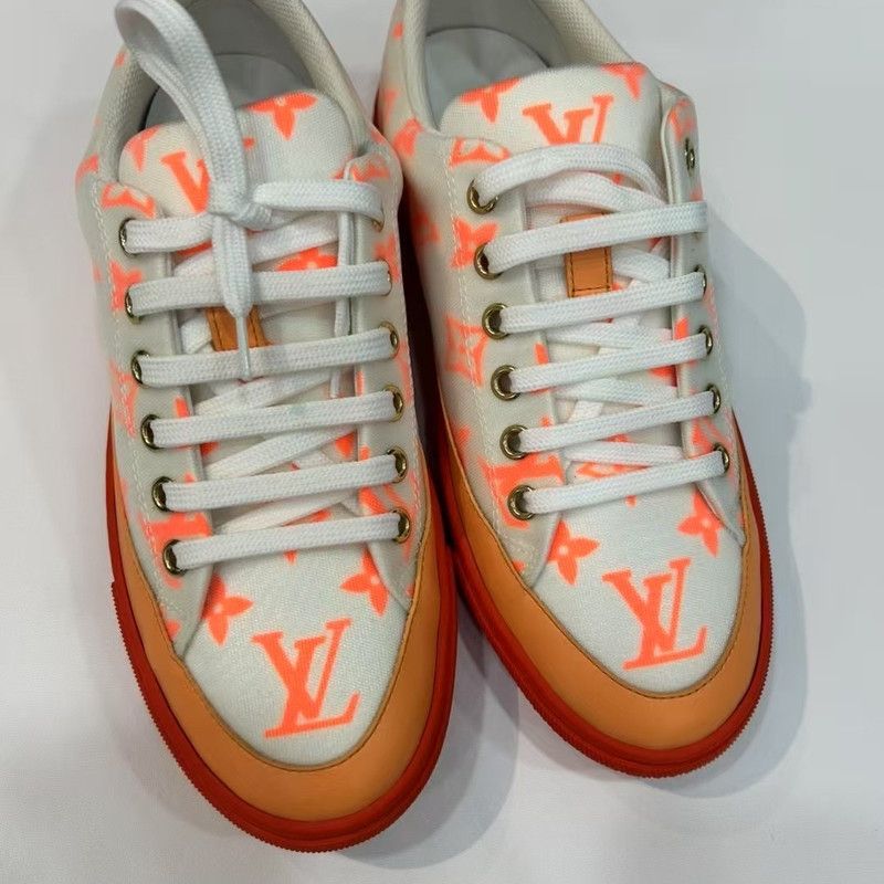 Louis Vuitton Louis Vuitton Stellar Low-Top Fashion Sneakers 0079 Size US 6 / IT 36 - 7 Thumbnail