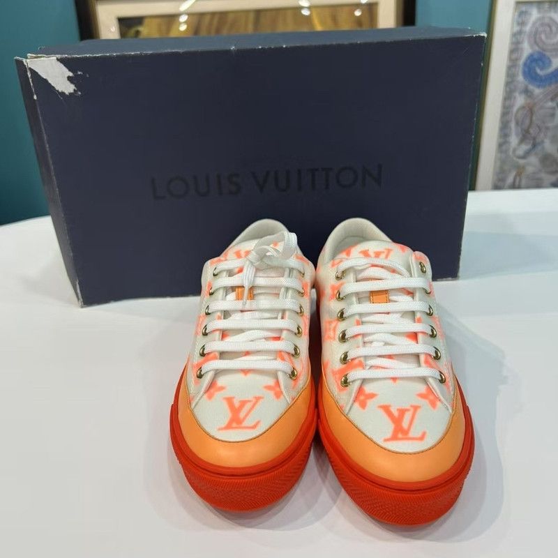 Louis Vuitton Louis Vuitton Stellar Low-Top Fashion Sneakers 0079 Size US 6 / IT 36 - 8 Thumbnail