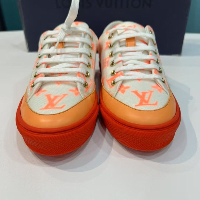 Louis Vuitton Louis Vuitton Stellar Low-Top Fashion Sneakers 0079 Size US 6 / IT 36 - 2 Thumbnail