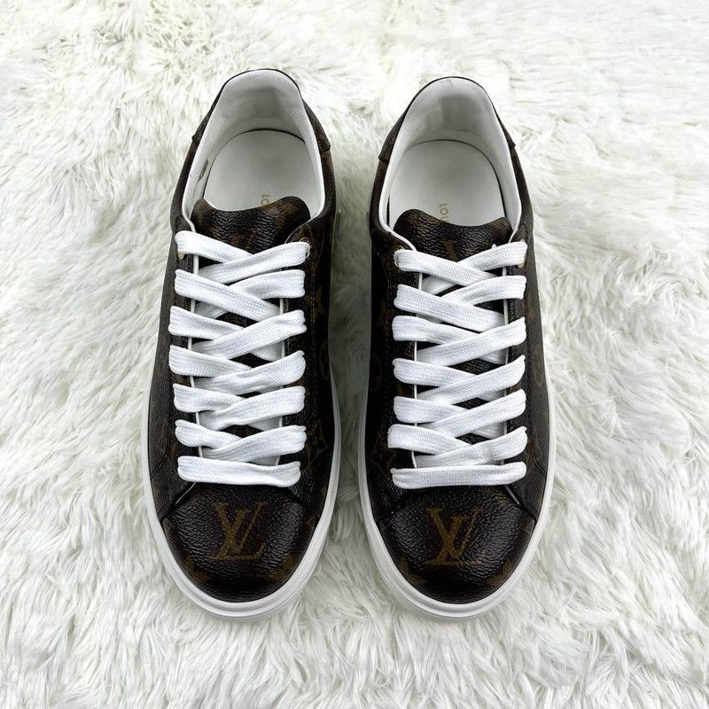 Louis Vuitton Louis Vuitton Low-Top Fashion Sneakers for Women 0079 Size US 5 / IT 35 - 2 Thumbnail