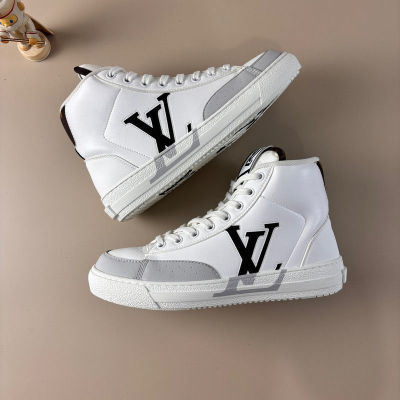 Louis Vuitton Louis Vuitton Charlie High-Top Fashion Sneakers 0079 Size US 12 / EU 45 - 5 Thumbnail