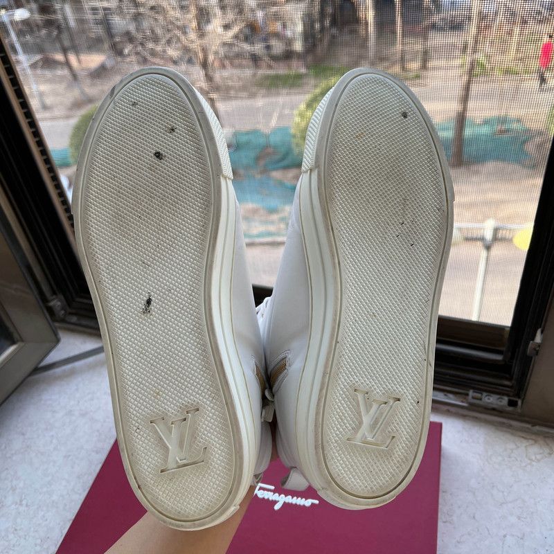 Louis Vuitton Louis Vuitton Stellar Quilted High-Top Sneakers 0079 Size US 10 / IT 40 - 6 Thumbnail