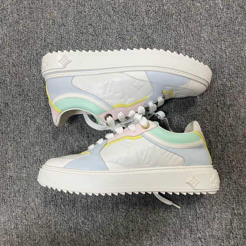 Louis Vuitton Louis Vuitton Time Out Casual Sneakers for Women 0079 Size US 7 / IT 37 - 6 Thumbnail