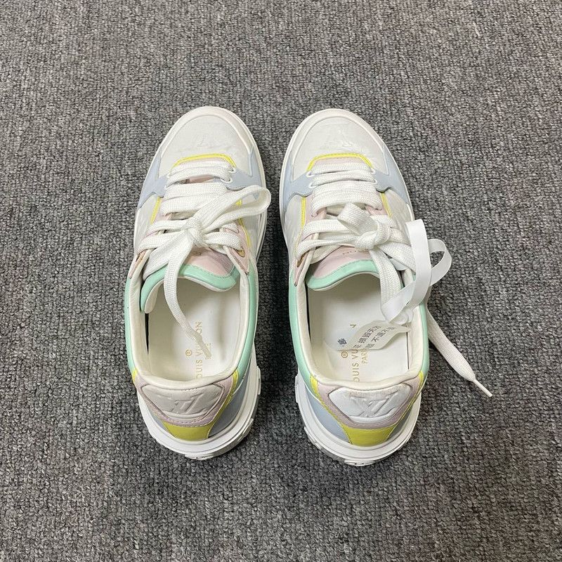Louis Vuitton Louis Vuitton Time Out Casual Sneakers for Women 0079 Size US 7 / IT 37 - 3 Thumbnail