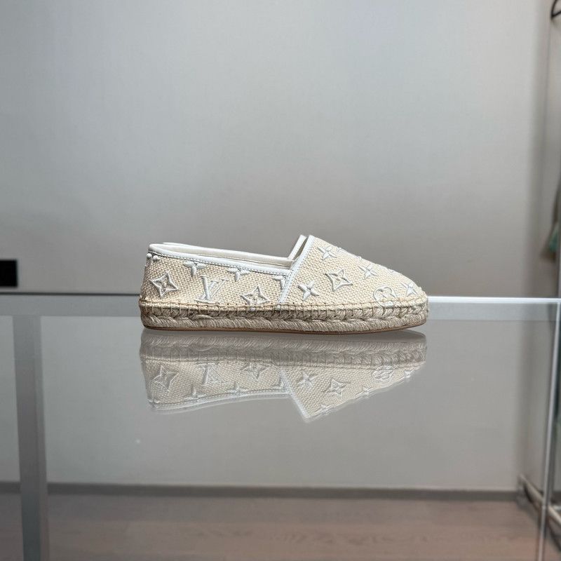 Louis Vuitton Louis Vuitton Starboard Beige Casual Slip-On Shoes 0079 Size US 6 / IT 36 - 6 Thumbnail