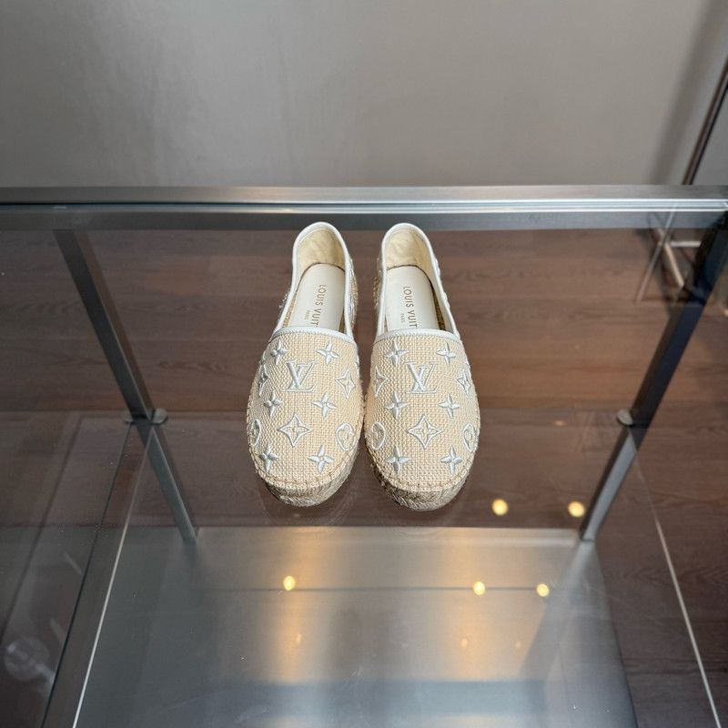 Louis Vuitton Louis Vuitton Starboard Beige Casual Slip-On Shoes 0079 Size US 6 / IT 36 - 2 Thumbnail