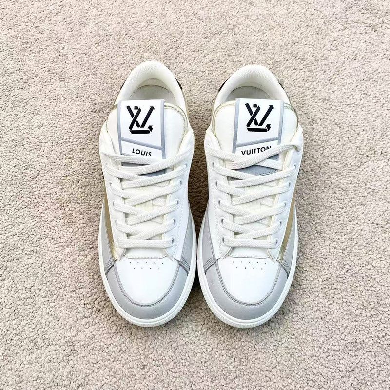 Louis Vuitton Louis Vuitton Charlie Lace-Up Fashion Sneakers 0079 Size US 5 / IT 35 - 3 Thumbnail