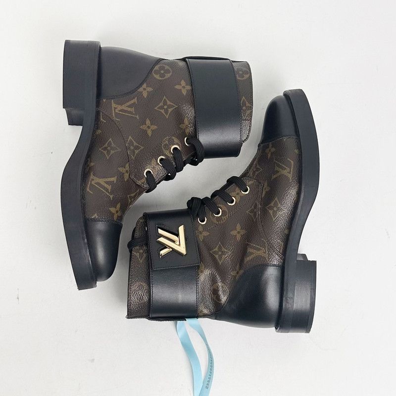Louis Vuitton Louis Vuitton Wonderland Monogram Short Martin Boots 0079 Size US 6 / IT 36 - 7 Thumbnail