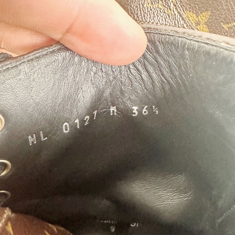 Louis Vuitton Louis Vuitton Wonderland Monogram Short Martin Boots 0079 Size US 6 / IT 36 - 5 Thumbnail