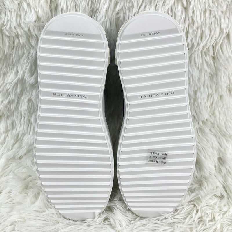 Louis Vuitton Louis Vuitton Blue Time Out Sneakers for Women 0079 Size US 5 / IT 35 - 8 Thumbnail