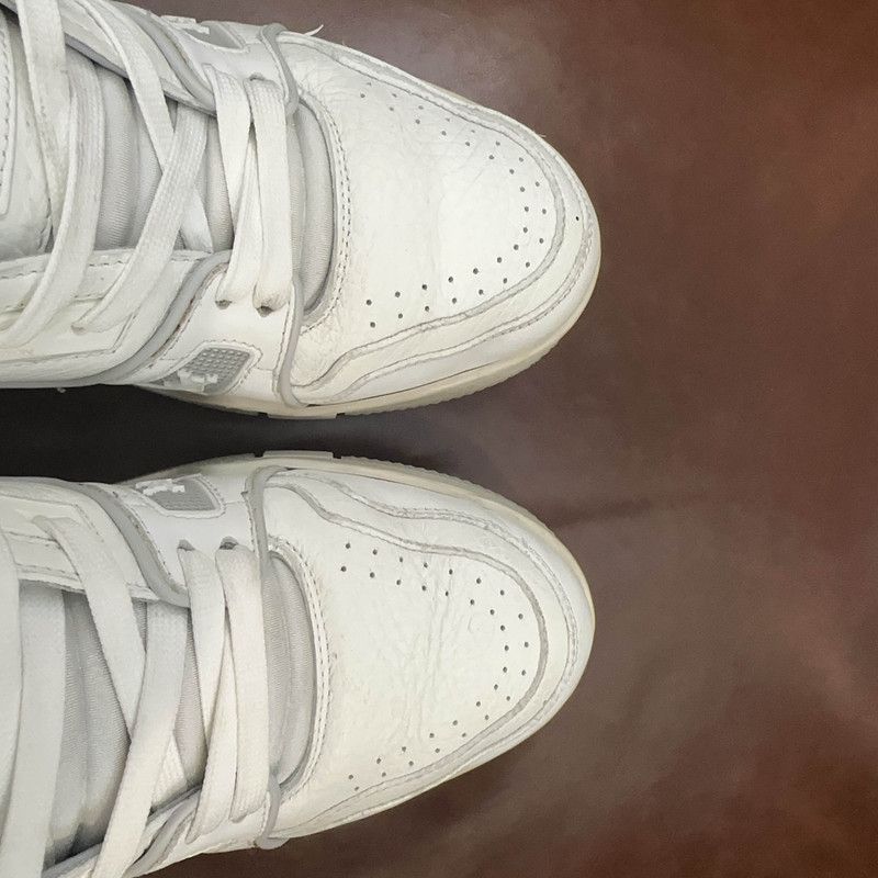 Louis Vuitton Louis Vuitton Trainer Low Top Fashion Sneakers for Women 0079 Size US 6 / IT 36 - 8 Thumbnail