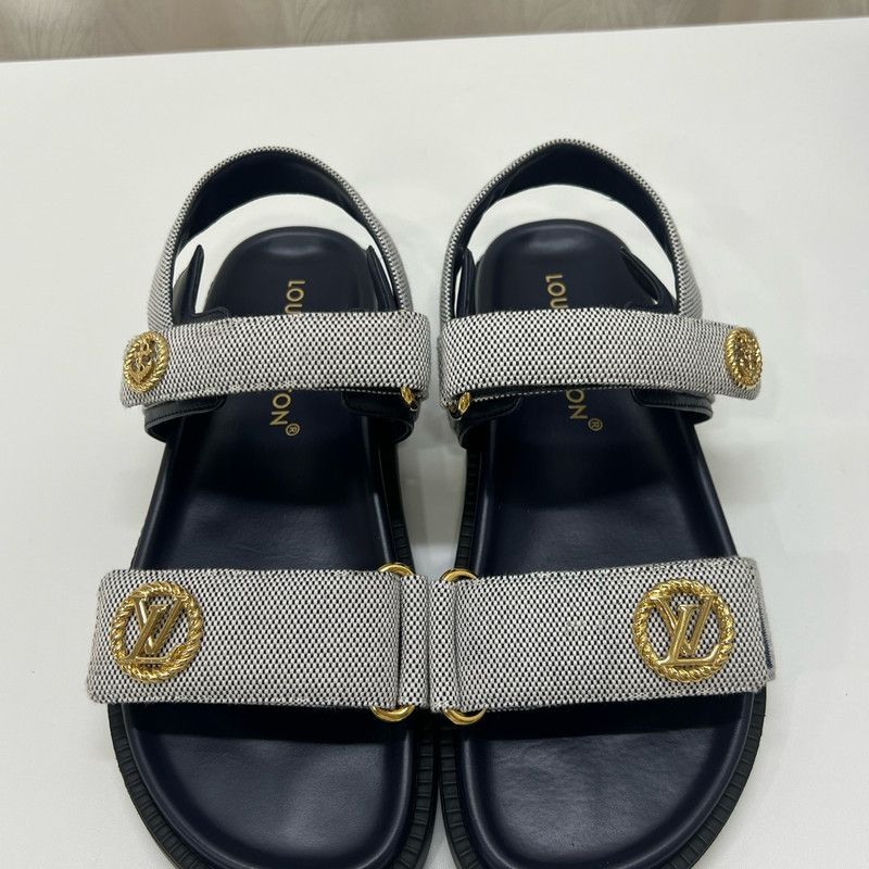 Louis Vuitton Louis Vuitton Stylish Comfortable Slide Sandals for Women 0079 Size US 7 / IT 37 - 7 Thumbnail