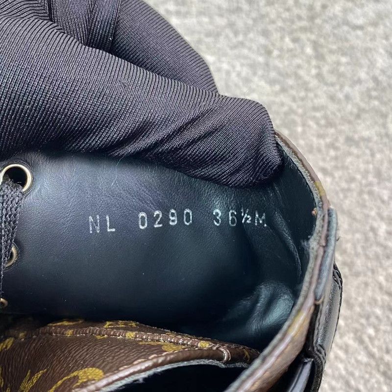 Louis Vuitton Louis Vuitton Wonderland Monogram Canvas Ankle Boots 0079 Size US 6 / IT 36 - 5 Thumbnail