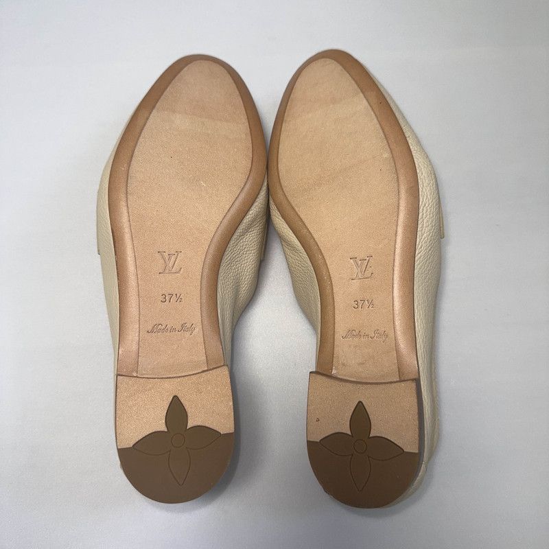 Louis Vuitton Louis Vuitton Capri Beige Fashion Loafers 0079 Size US 7 / IT 37 - 4 Thumbnail