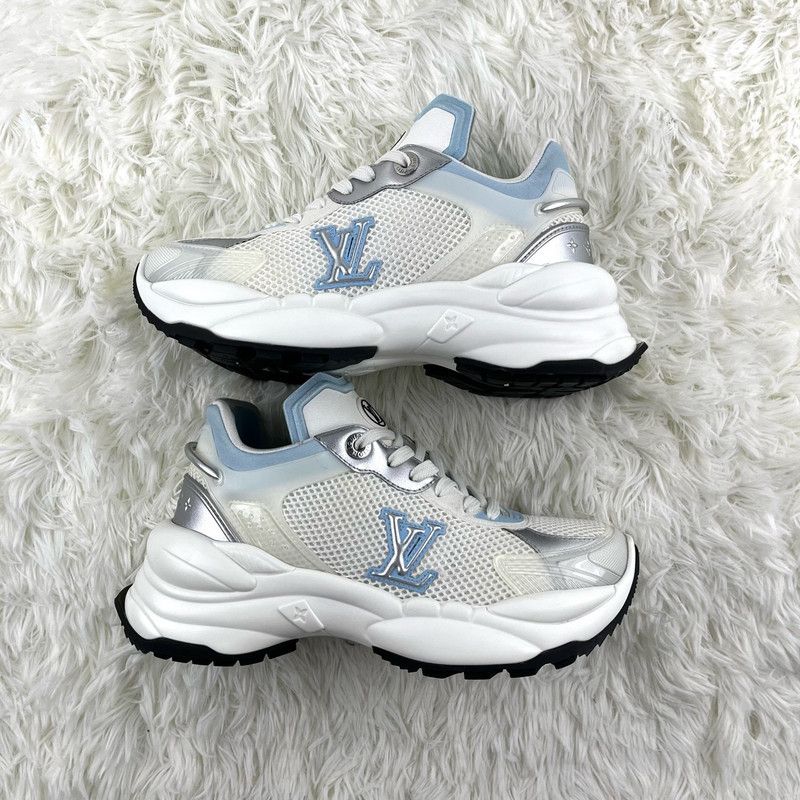 Louis Vuitton Louis Vuitton Run 55 Low Top Sneakers for Women 0079 Size US 5 / IT 35 - 6 Thumbnail