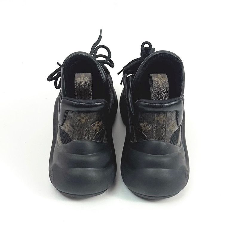 Louis Vuitton Louis Vuitton Black Archlight Sneakers for Women 0079 Size US 7 / IT 37 - 5 Thumbnail