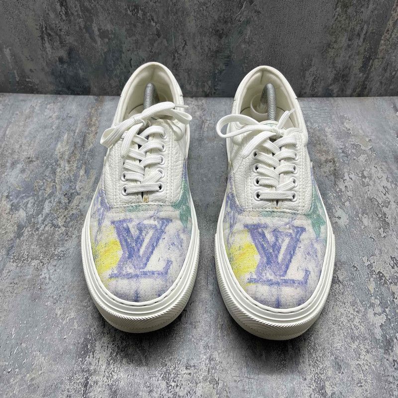 Louis Vuitton Louis Vuitton Trocadero Richelieu Low-Top Sneakers 0079 Size US 10 / IT 40 - 2 Thumbnail