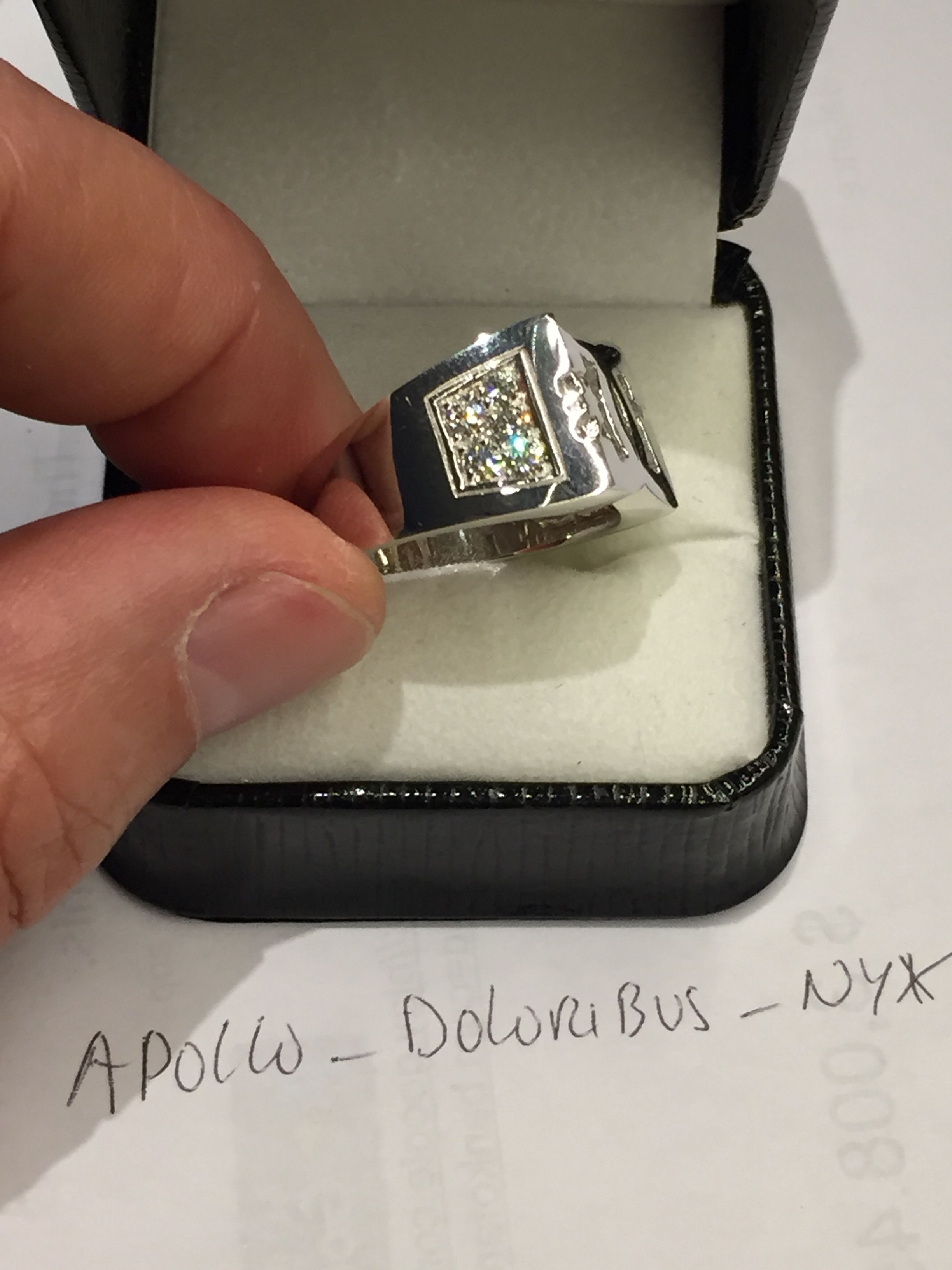 DC White Gold and Diamond Ring Size ONE SIZE - 4 Thumbnail