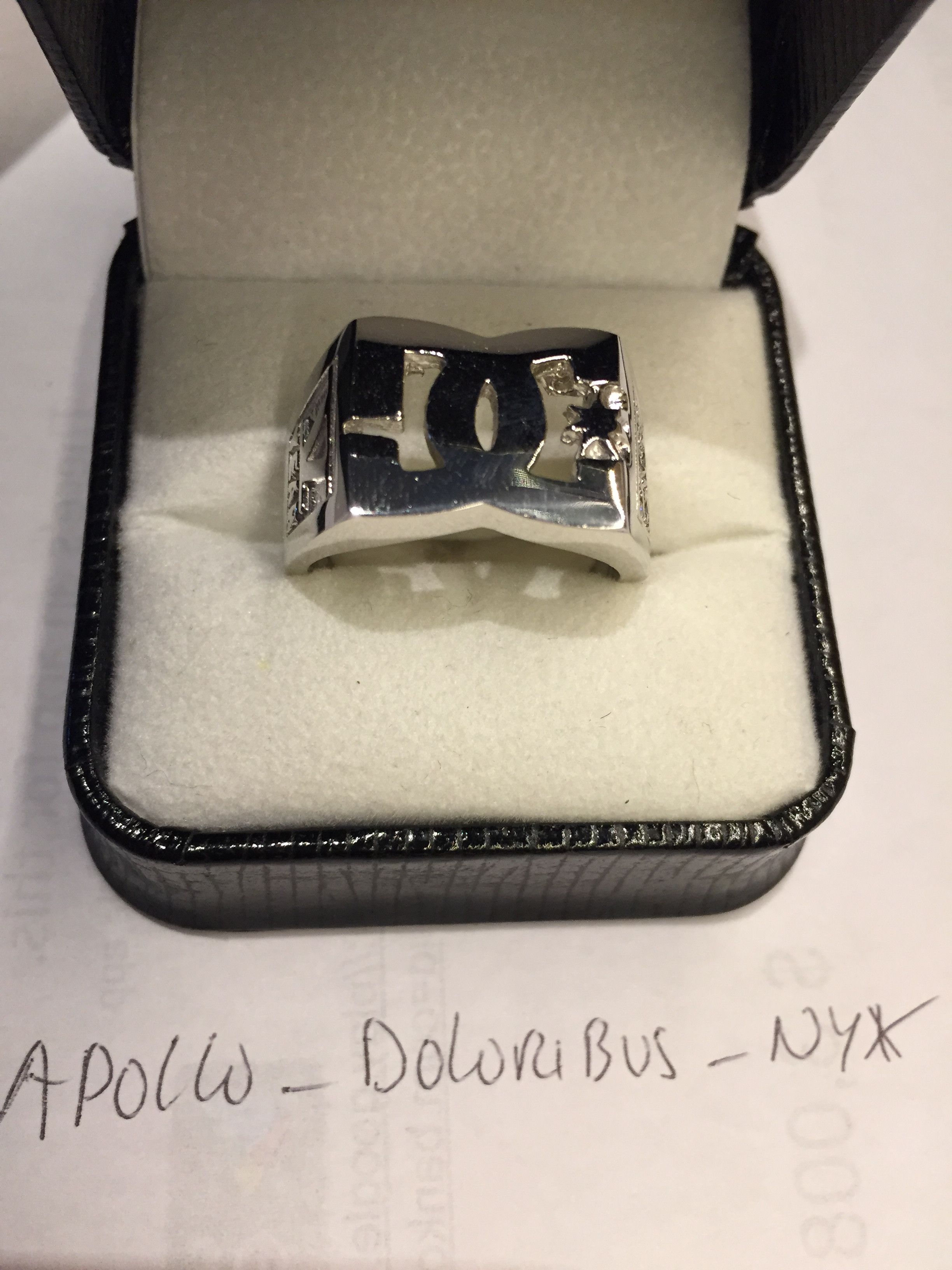 DC White Gold and Diamond Ring Size ONE SIZE - 1 Thumbnail