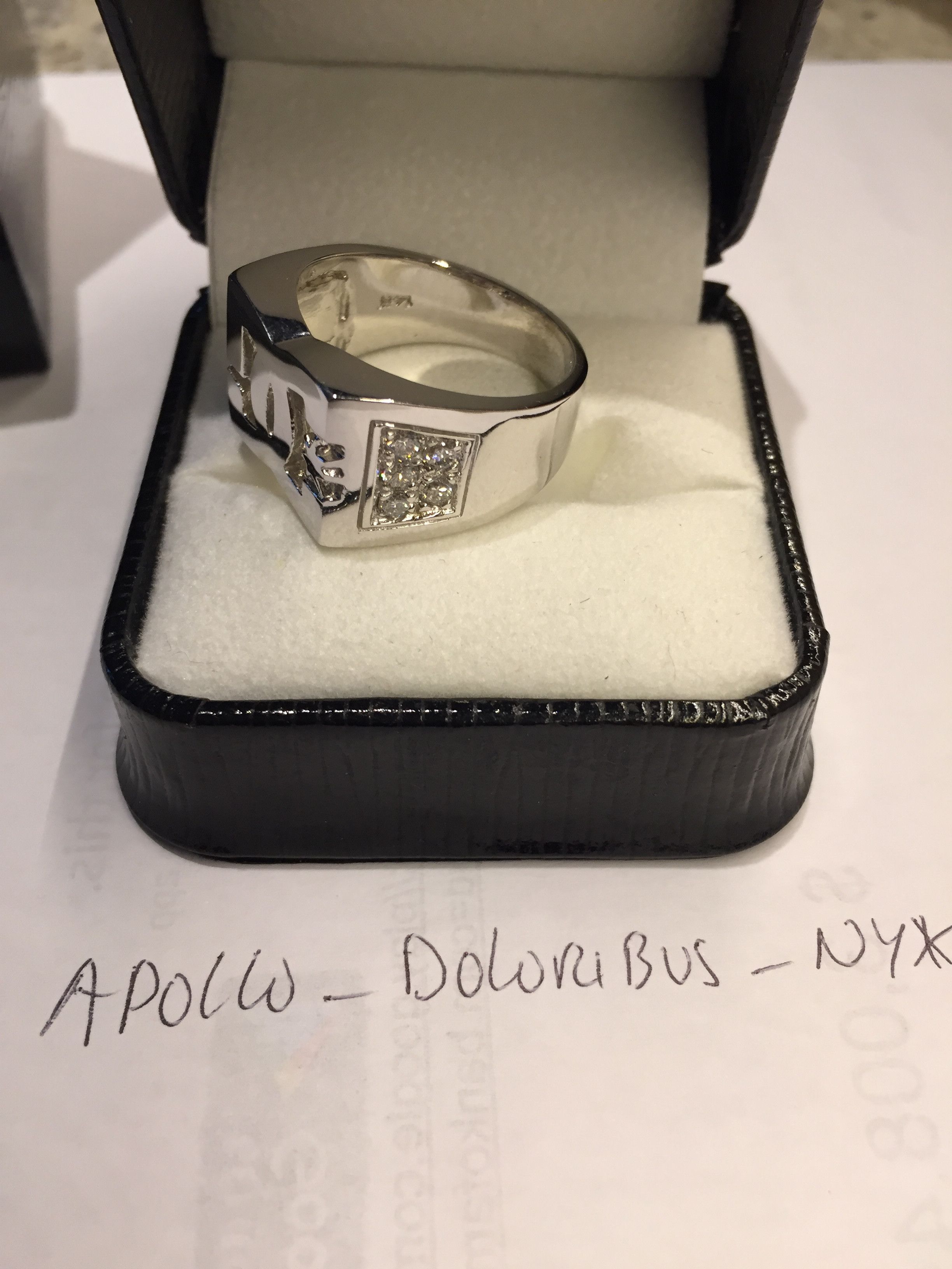 DC White Gold and Diamond Ring Size ONE SIZE - 3 Thumbnail