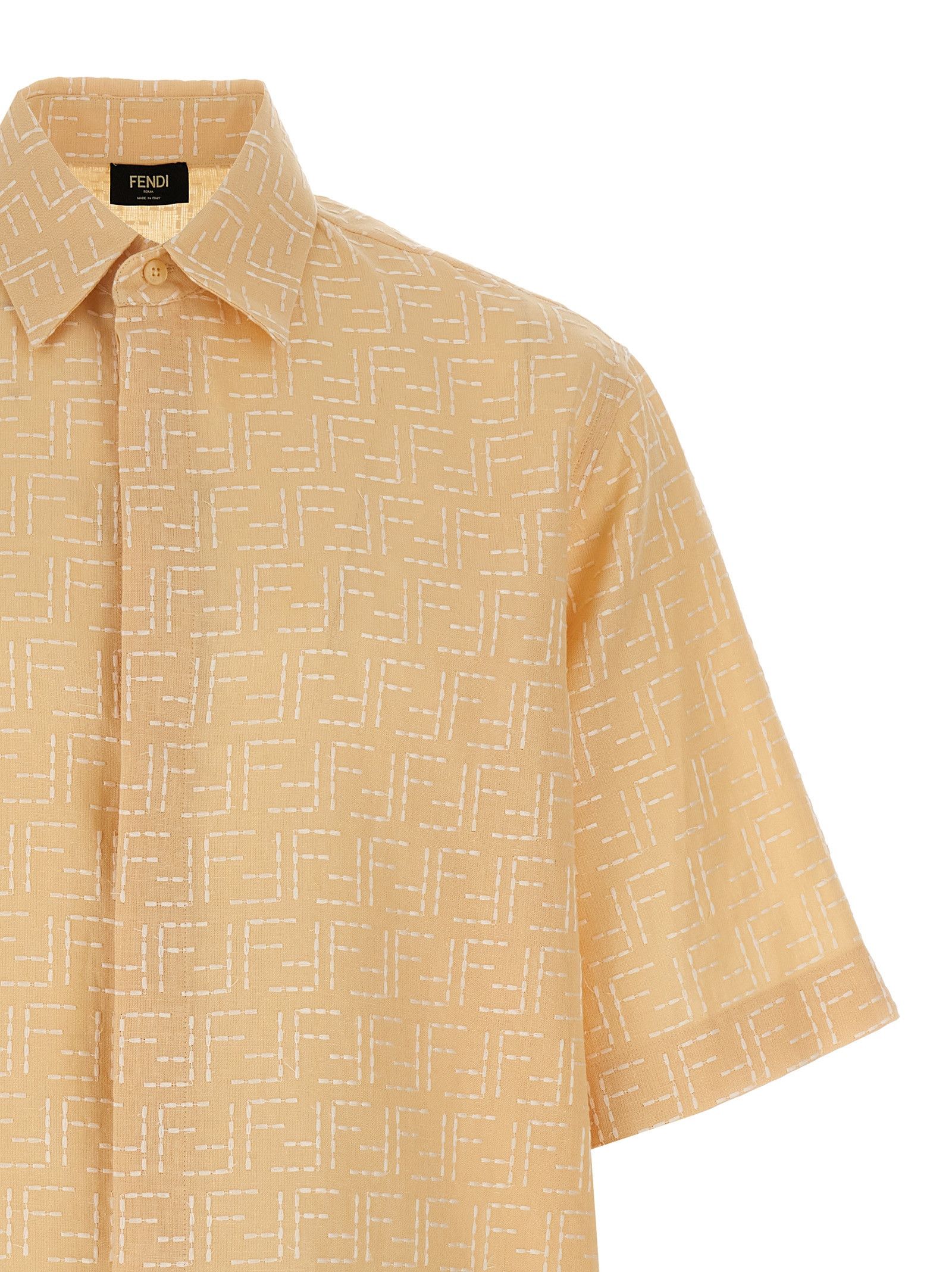 Fendi Ff Jacquard Shirt Size US M / EU 48-50 / 2 - 3 Thumbnail