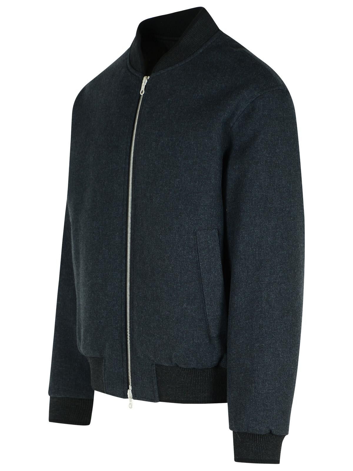 Dries Van Noten DRIES VAN NOTEN 'Volker' Reversible Black Cotton Blend Jacket Size US L / EU 52-54 / 3 - 2 Thumbnail