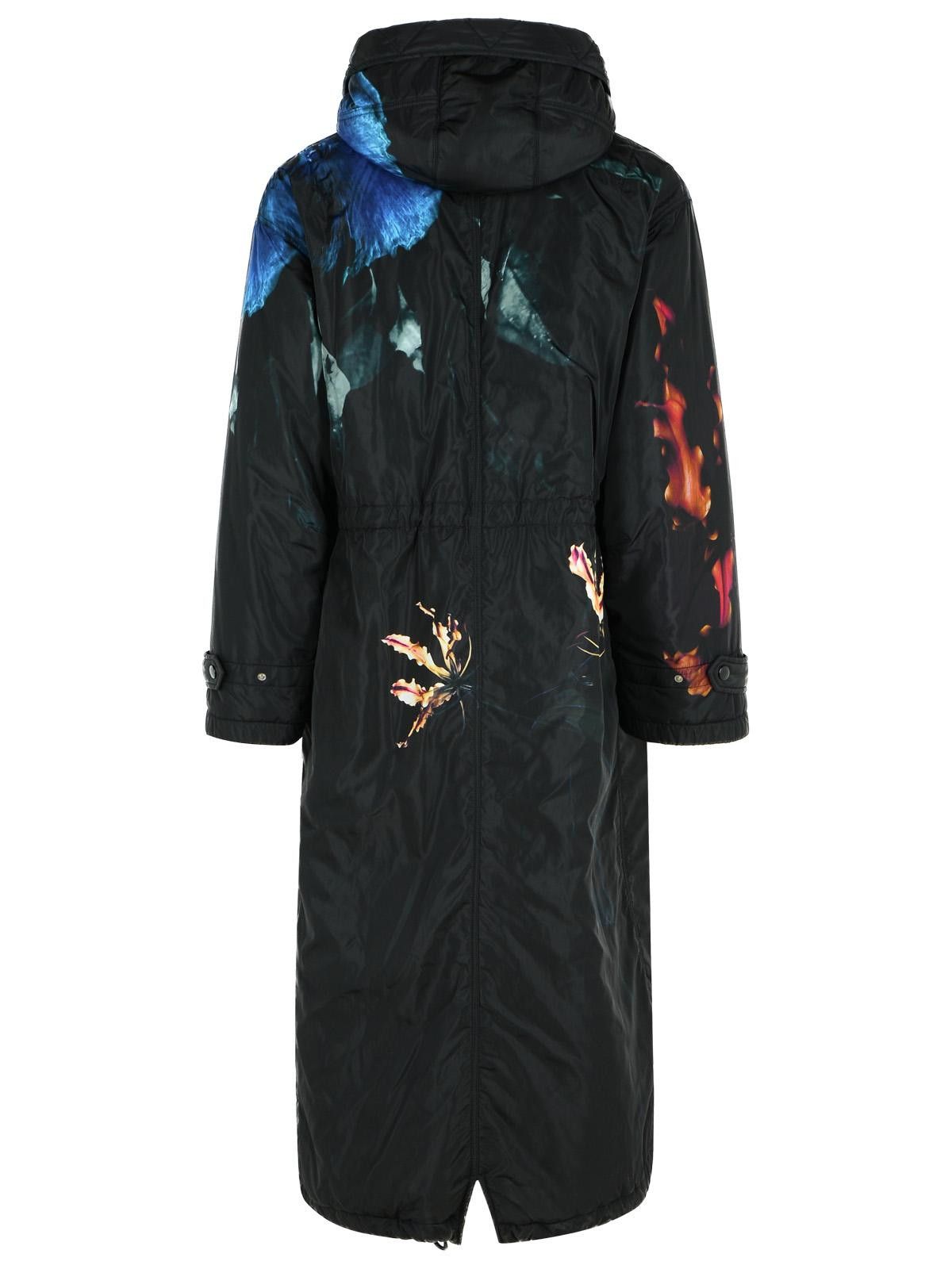 Dries Van Noten DRIES VAN NOTEN Varna' Black Polyamide Coat Size US L / EU 52-54 / 3 - 3 Thumbnail