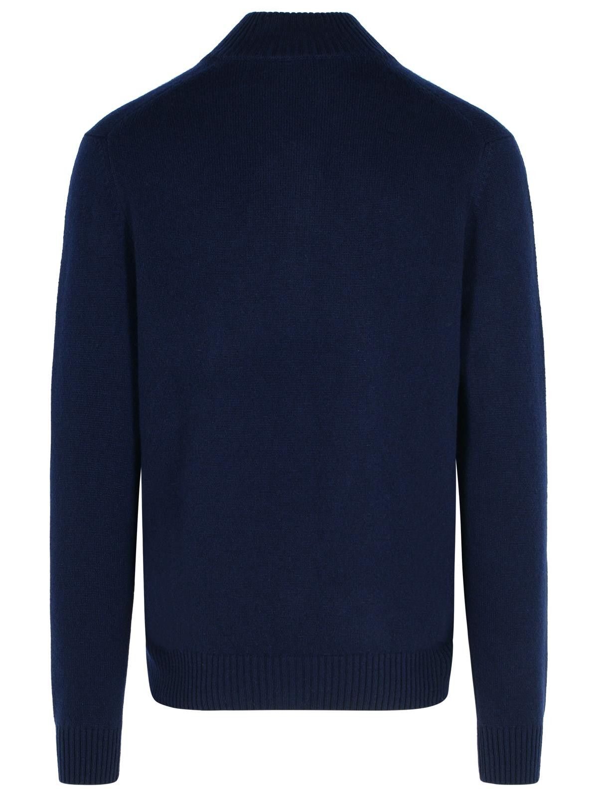 Gran Sasso GRAN SASSO Dark Blue Cashmere Sweater Size US XL / EU 56 / 4 - 3 Thumbnail