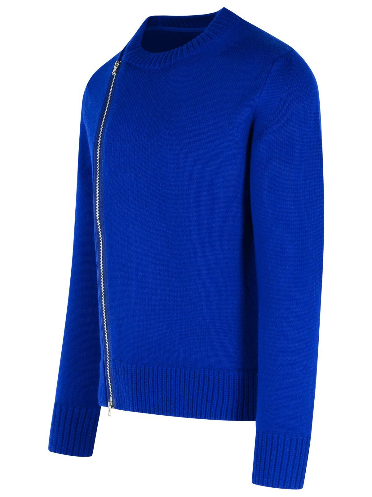 Sacai SACAI Blue Wool Sweater Size US M / EU 48-50 / 2 - 2 Thumbnail