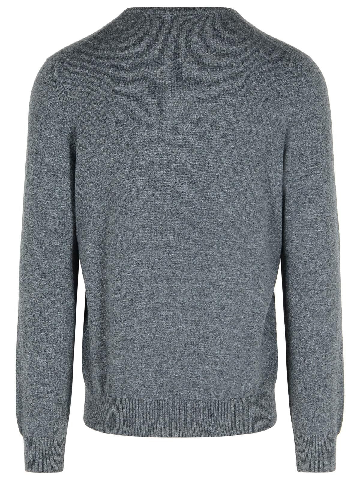 Gran Sasso GRAN SASSO Grey Cashmere Sweater Size US XL / EU 56 / 4 - 3 Thumbnail