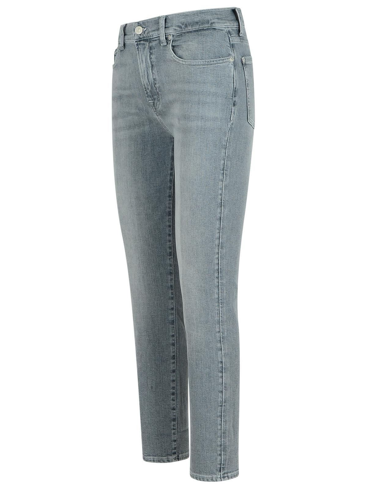 7 For All Mankind 7 FOR ALL MANKIND 'Relaxed Skinny' Grey Cotton Jeans Size 29" - 2 Thumbnail