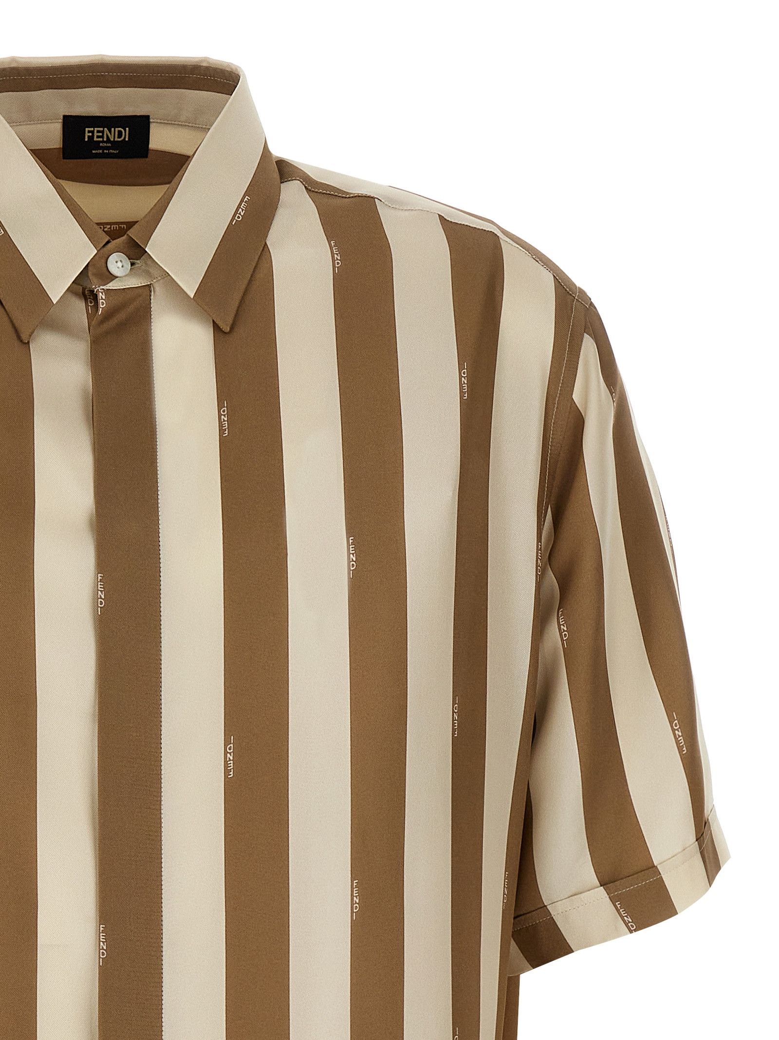 Fendi Pequin Shirt Size US S / EU 44-46 / 1 - 3 Thumbnail