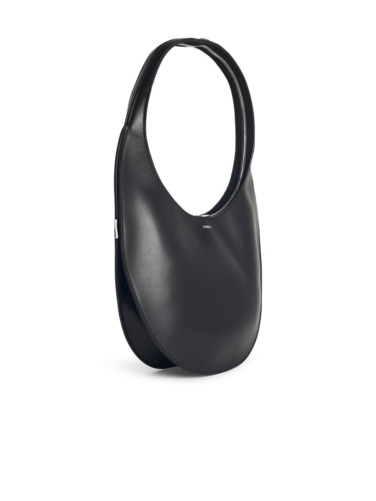 Coperni COPERNI Medium Soft 'Swipe' Black Leather Bag Size ONE SIZE - 2 Thumbnail