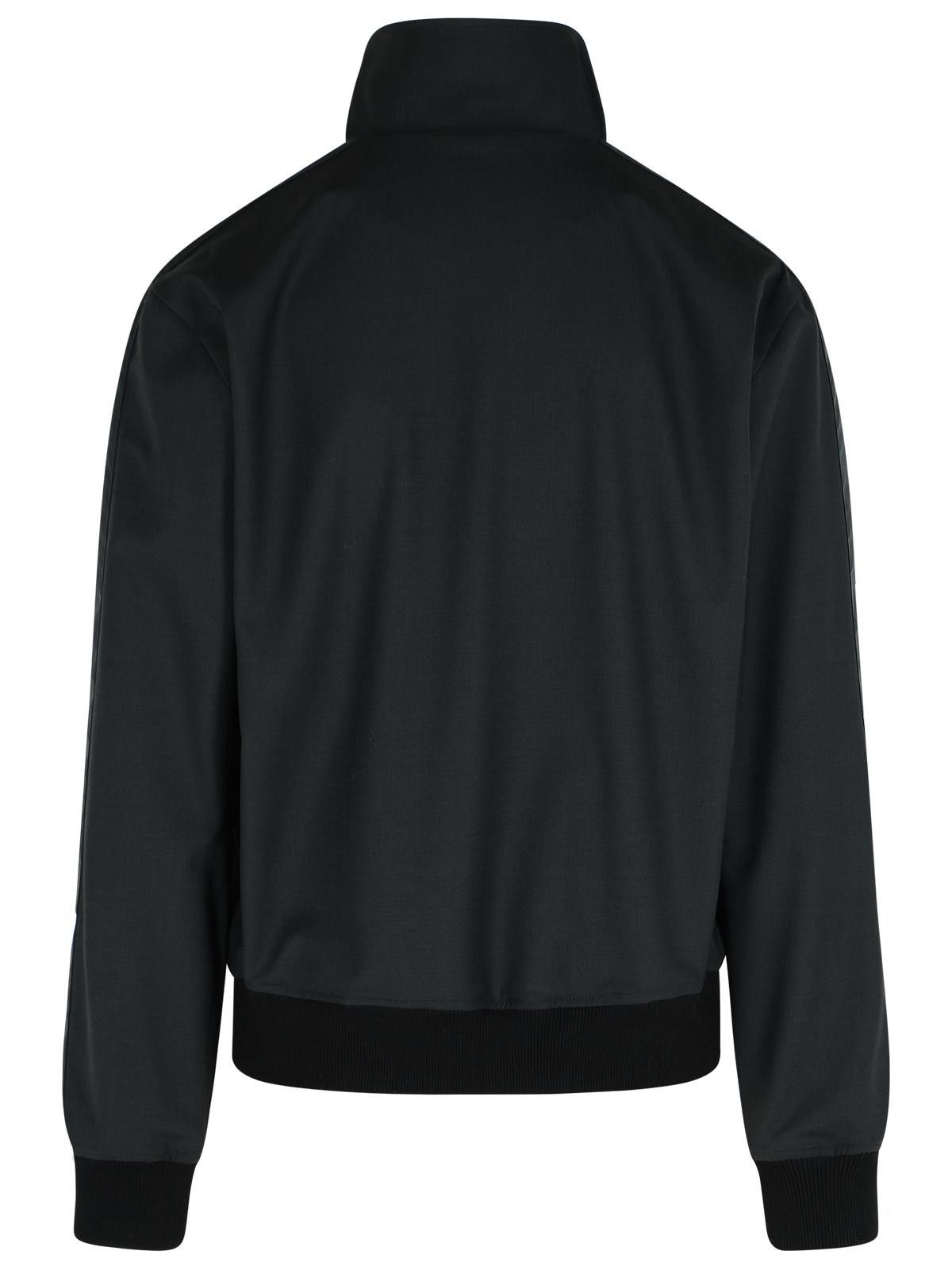 Dolce & Gabbana DOLCE & GABBANA Black Wool Blend Jacket Size US L / EU 52-54 / 3 - 3 Thumbnail