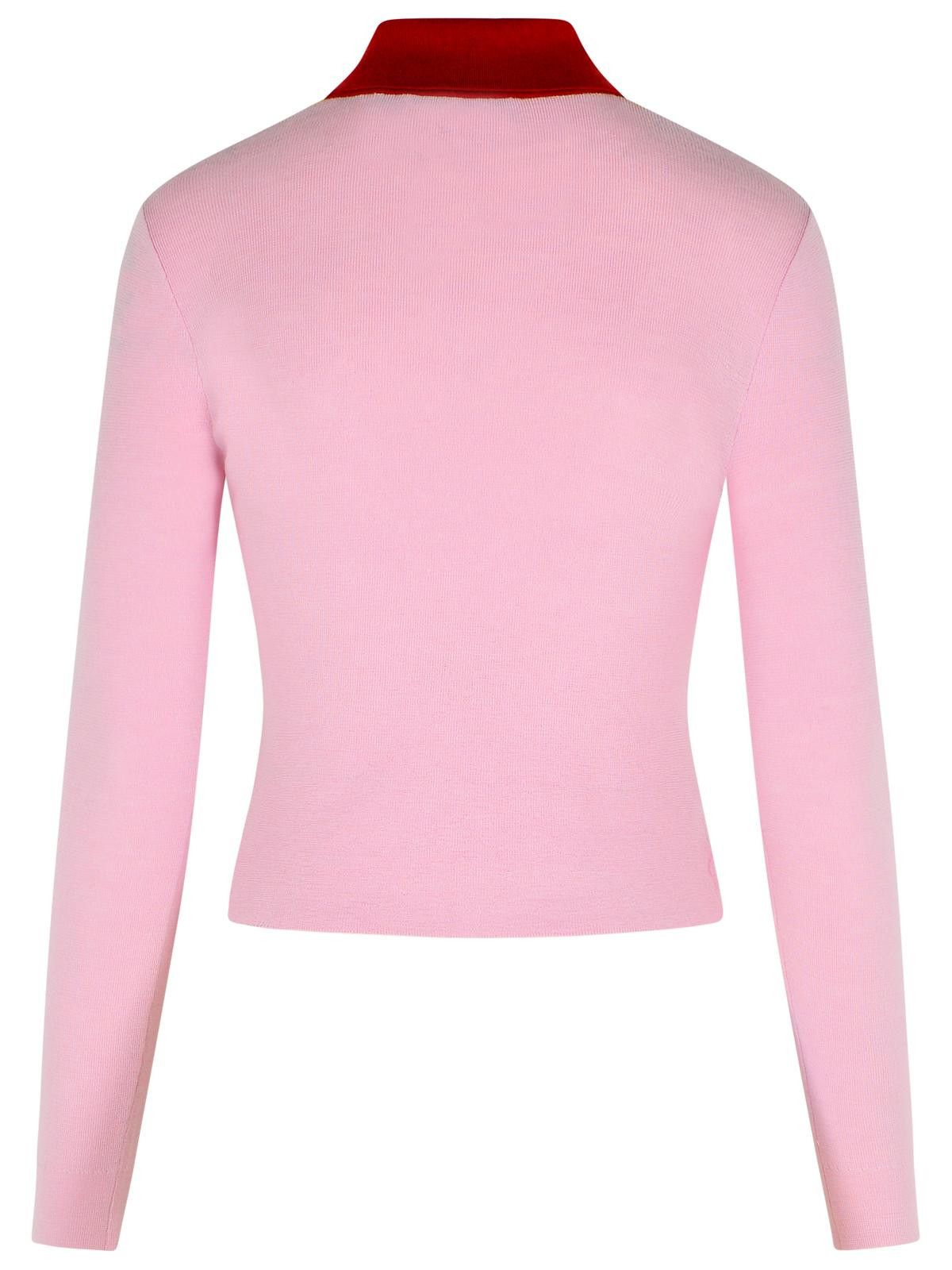 Self-Portrait SELF PORTRAIT Pink Wool Sweater Size S / US 4 / IT 40 - 3 Thumbnail