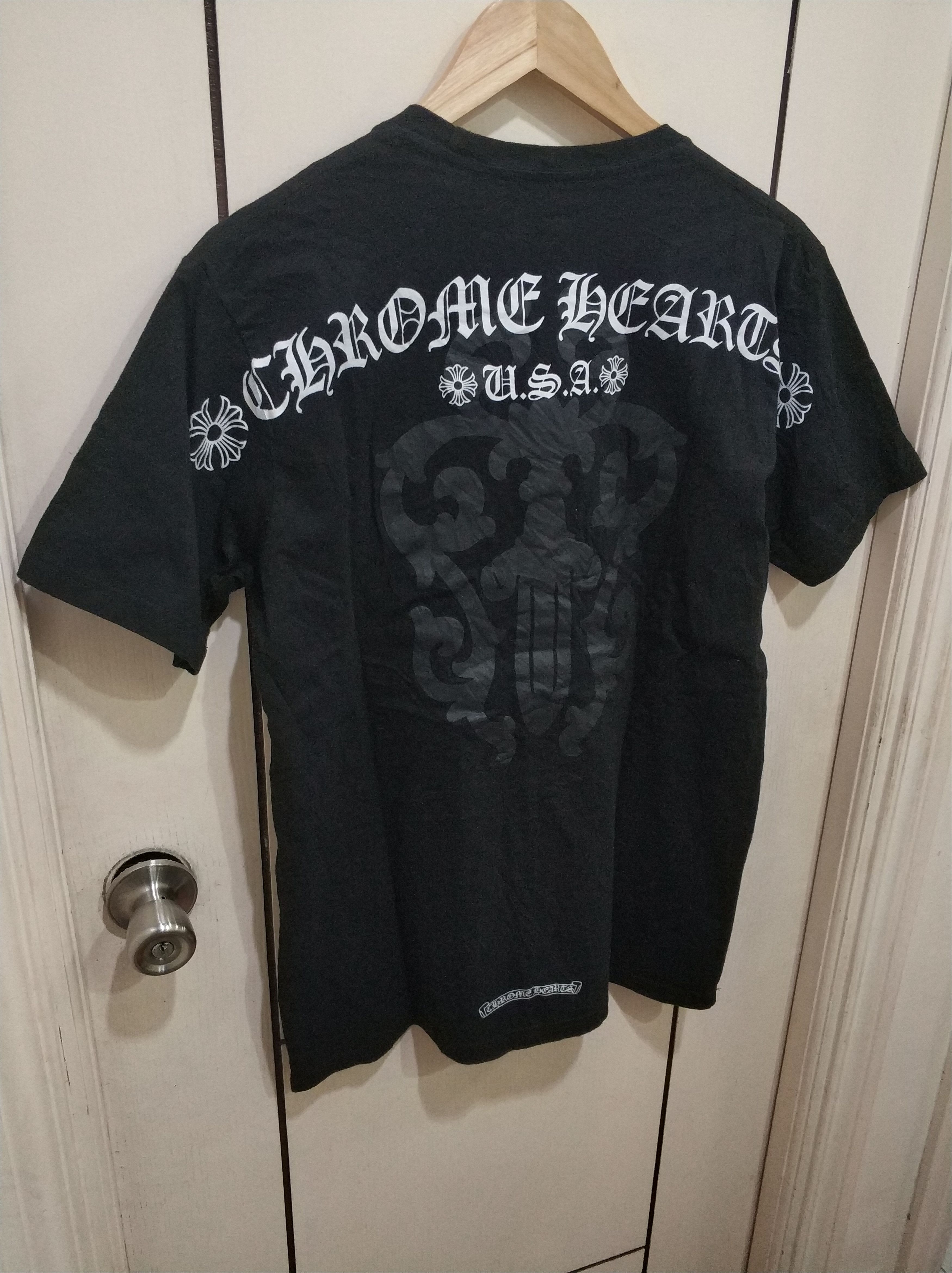 Chrome Hearts Chrome Hearts U.S.A. Dagger T-Shirt | Grailed