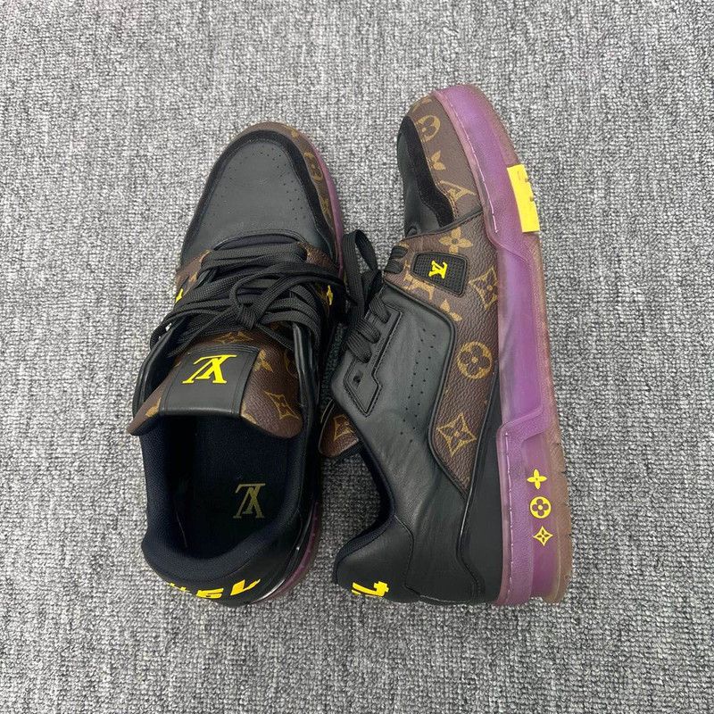 Louis Vuitton Louis Vuitton Trainer Casual Sneakers in Purple 0079 Size US 10 / IT 40 - 7 Thumbnail