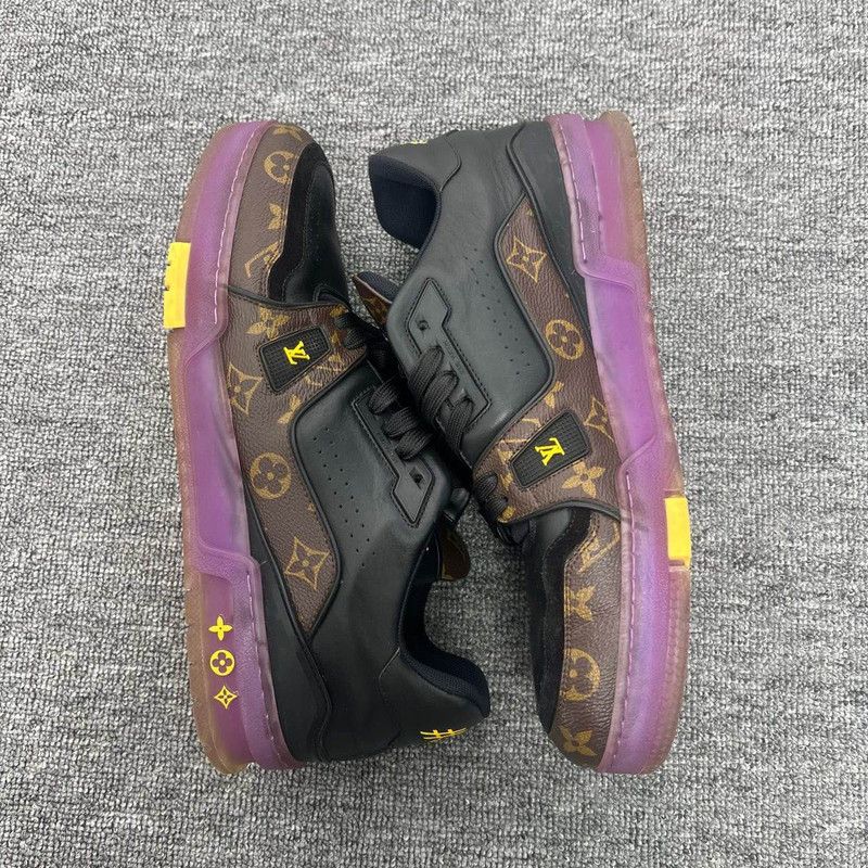 Louis Vuitton Louis Vuitton Trainer Casual Sneakers in Purple 0079 Size US 10 / IT 40 - 6 Thumbnail
