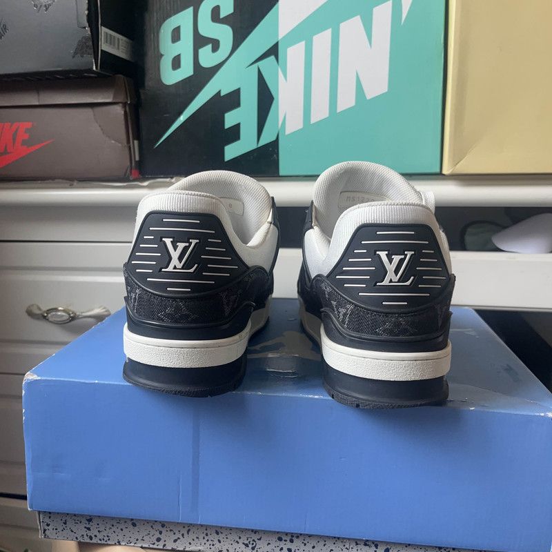 Louis Vuitton Louis Vuitton Trainer Low Top Fashion Sneakers 0079 Size US 10 / IT 40 - 3 Thumbnail