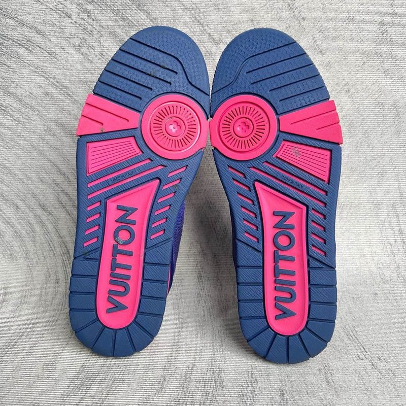 Louis Vuitton Louis Vuitton Trainer Fashion Sneakers in Purple Pink 0079 Size US 9 / IT 39 - 4 Thumbnail