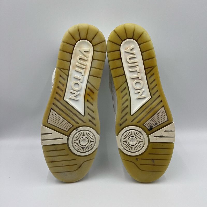 Louis Vuitton Louis Vuitton Trainer Low Top Sneakers in White 0079 Size US 10 / IT 40 - 4 Thumbnail