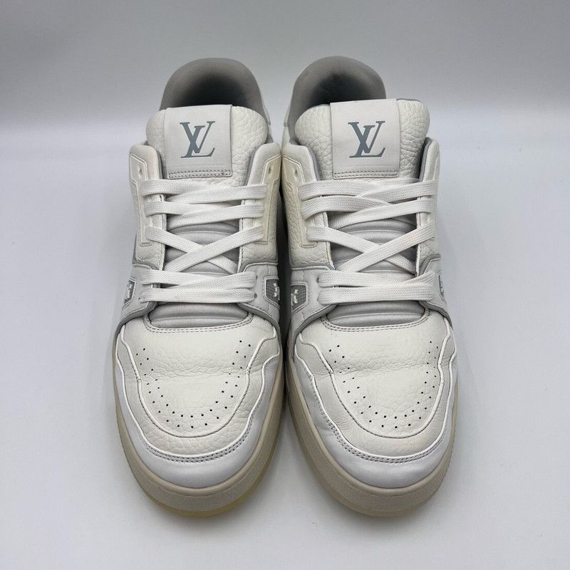 Louis Vuitton Louis Vuitton Trainer Low Top Sneakers in White 0079 Size US 10 / IT 40 - 2 Thumbnail