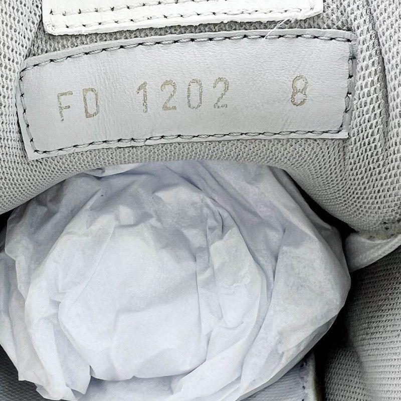 Louis Vuitton Louis Vuitton White Leather Trainer Sneakers 0079 Size US 10 / IT 40 - 5 Thumbnail
