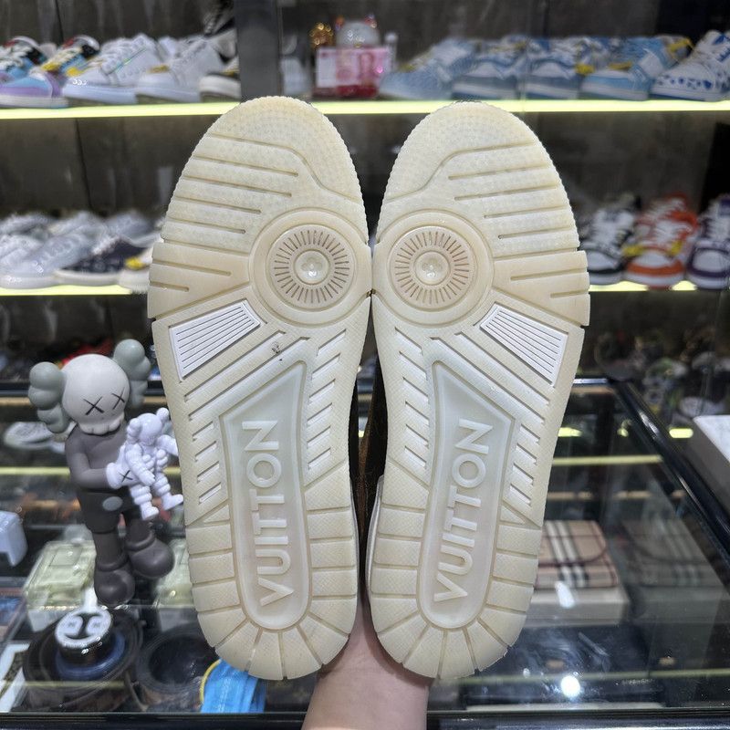 Louis Vuitton Louis Vuitton Brown Trainer Lifestyle Sneakers 0079 Size US 8 / EU 41 - 4 Thumbnail