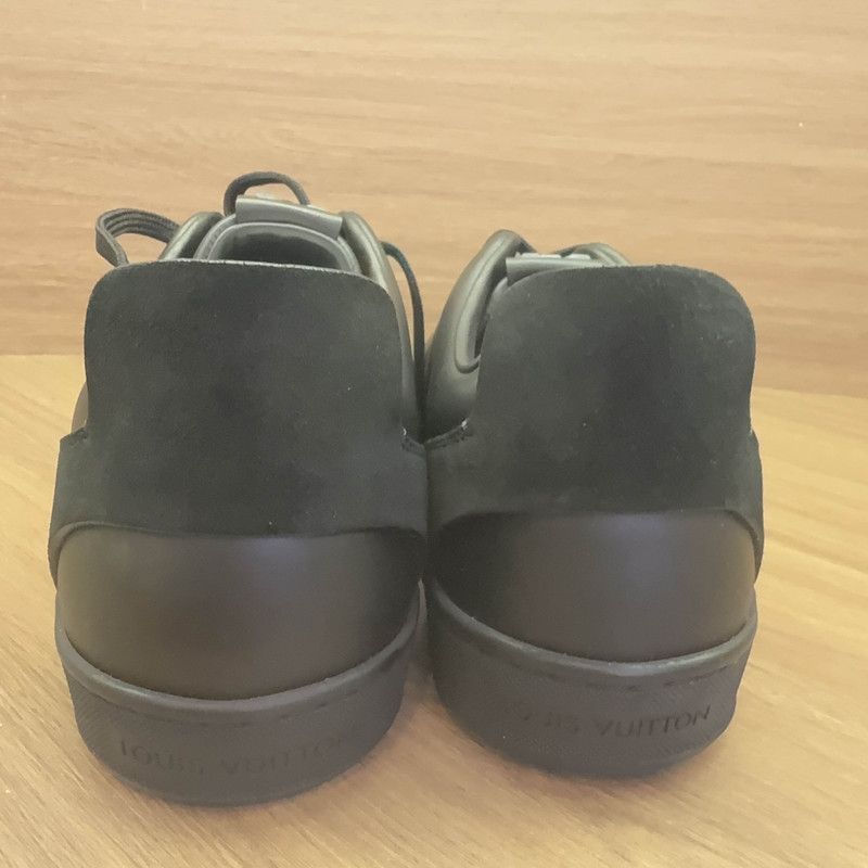 Louis Vuitton Louis Vuitton Black Casual Flat Sneakers 0079 Size US 10 / IT 40 - 3 Thumbnail