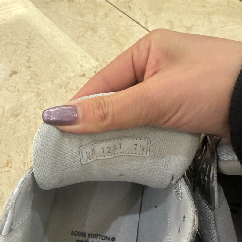 Louis Vuitton Louis Vuitton Metallic Trainer Low Top Sneakers 0079 Size US 10 / IT 40 - 5 Thumbnail
