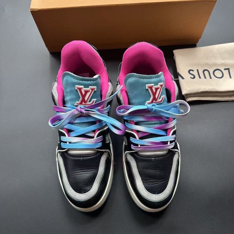 Louis Vuitton Louis Vuitton Stylish Low-Top Trainers 0079 Size US 10 / IT 40 - 2 Thumbnail