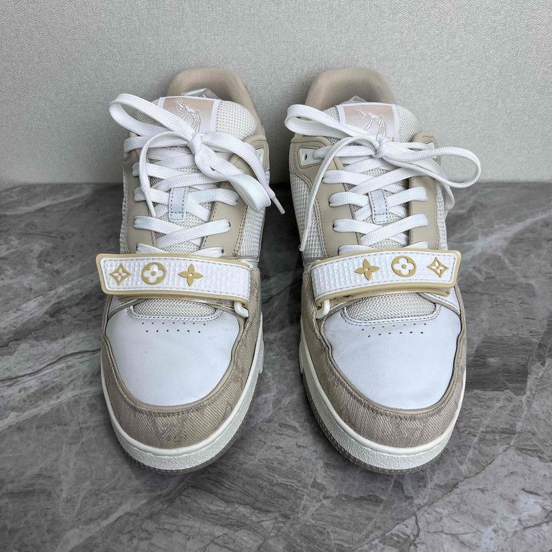 Louis Vuitton Louis Vuitton Trainer Low Top Casual Sneakers 0079 Size US 8 / IT 38 - 2 Thumbnail