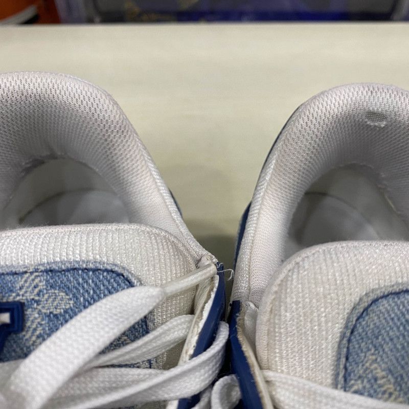 Louis Vuitton Louis Vuitton Denim Style Low-Top Sneakers 0079 Size US 10 / IT 40 - 8 Thumbnail